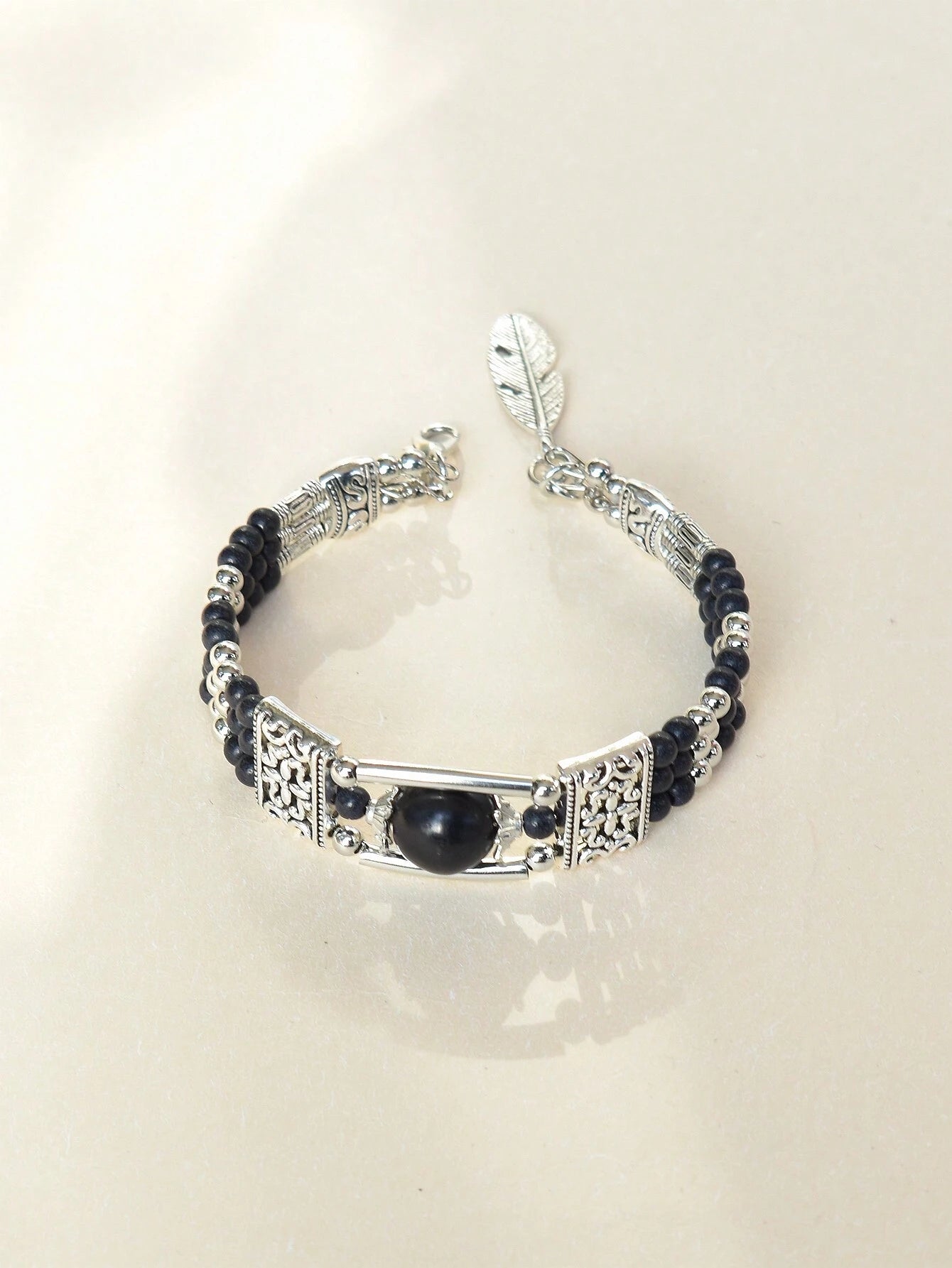 BLACK BOHEMIAN BRACELET