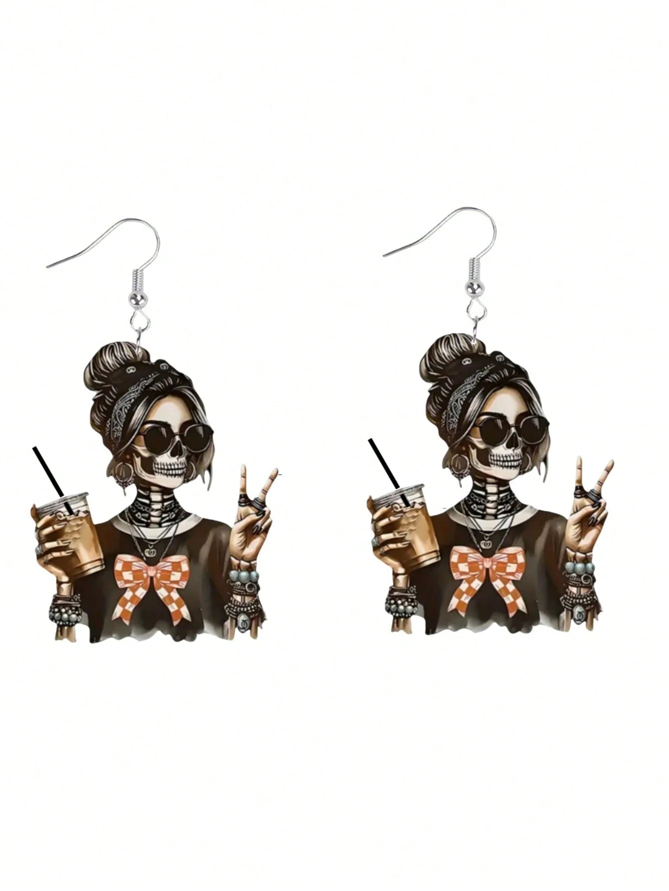 Halloween dangle earrings