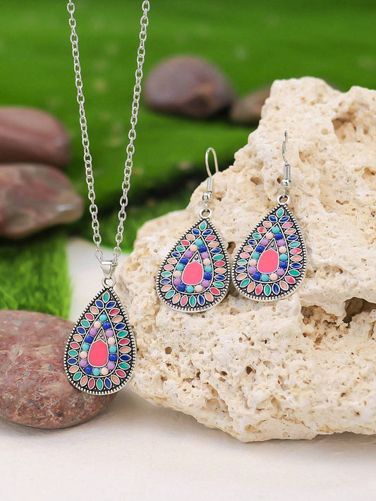 MULTICOLOR BOHEMIAN 3 PCS SET