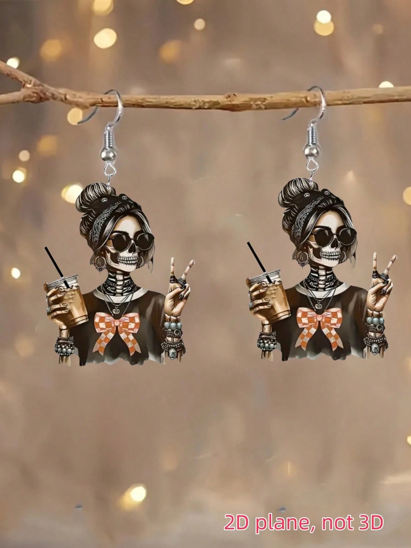 Halloween dangle earrings