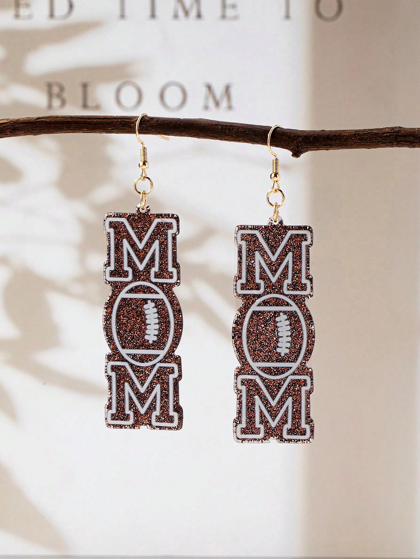 FOOTBALL MOM EARRINGS