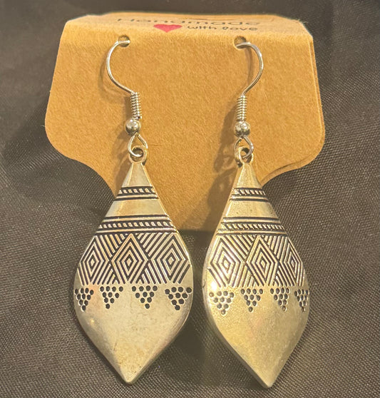 SILVER DANGLE EARRINGS