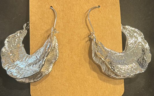 DANGLE CHUNKY HOOP EARRINGS