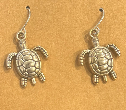 DANGLE TURTLE EARRINGS