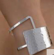 SILVER TONED BRACELET