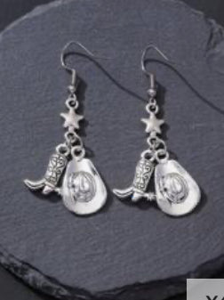 DANGLE COWBOY BOOTS/HAT