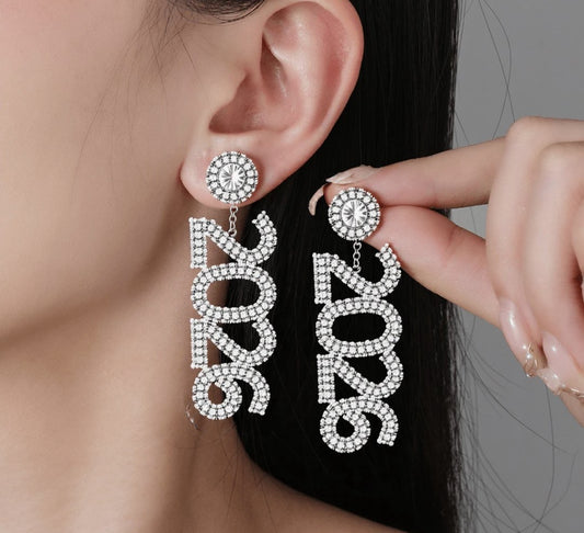 2026 SILVER DANGLE EARRINGS