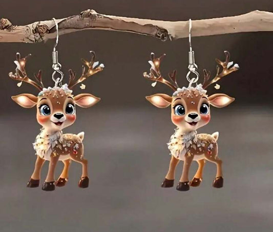 REINDEER EARRINGS