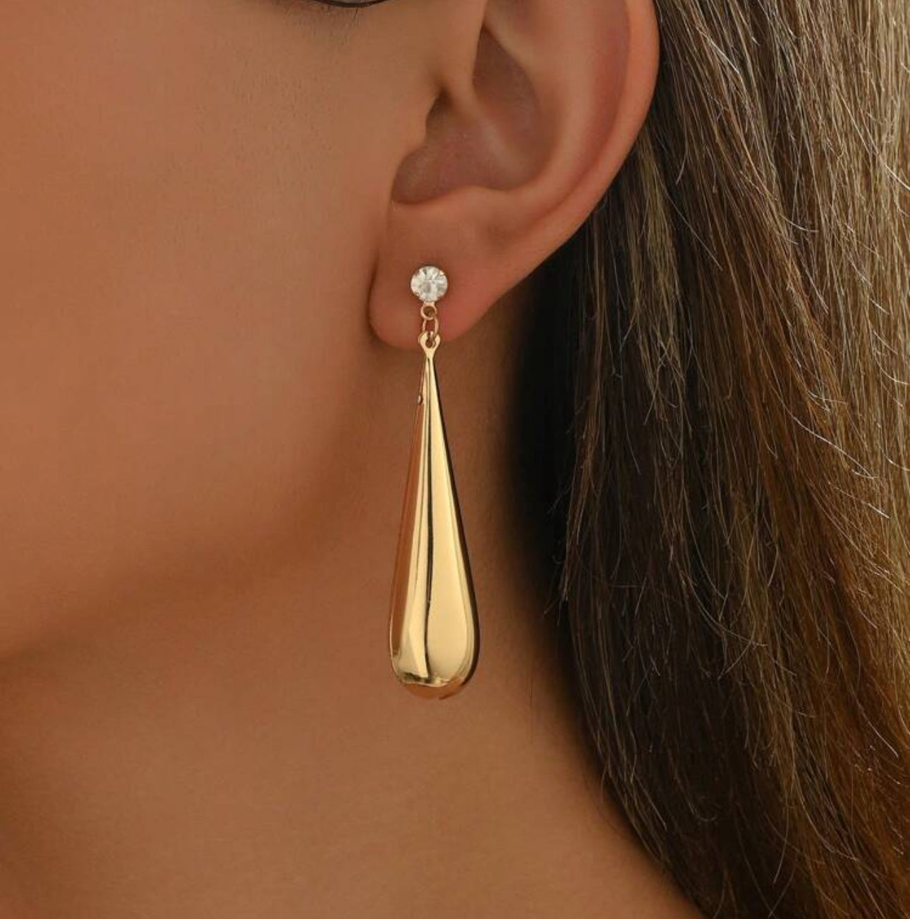 GOLD TONED EARRINGS