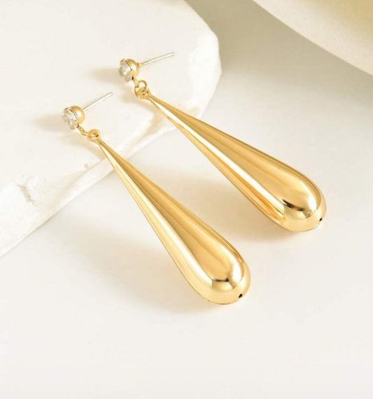 GOLD TONED EARRINGS